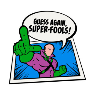 Legion of Doom Guess Again Super Fools! T-Shirt
