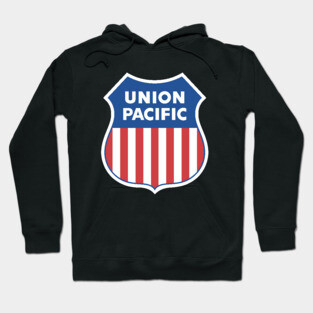 Union Pacific Railroad Proud Logo Hoodie