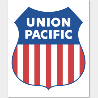 Union Pacific Railroad Proud Logo Posters and Art