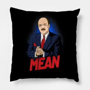The Announcer Pillow