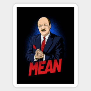 The Announcer Sticker