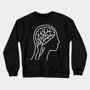 Brain Cancer Awareness Crewneck Sweatshirt