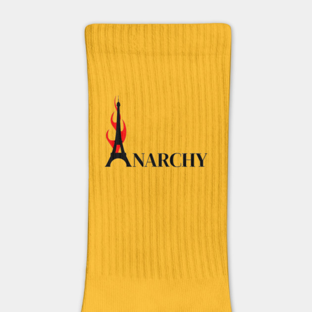 Anarchy - Burning Eiffel Tower by Demian Stipatio