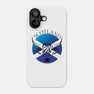 Scotland and a Coo Phone Case