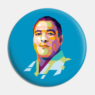 Rickson Gracie Popart Uncurve Pin