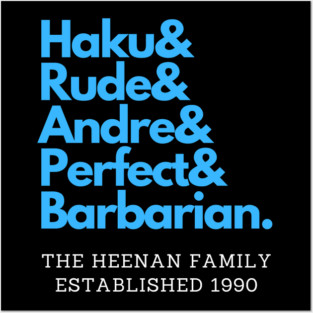 1990'S WWF Version of "The Heenan Family"! Posters and Art