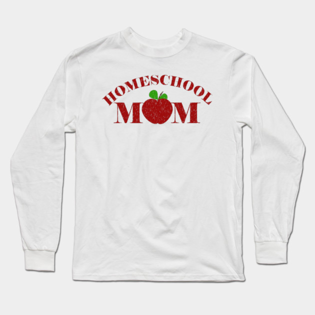 Homeschool Mom Long Sleeve T-Shirt by HolidayBug