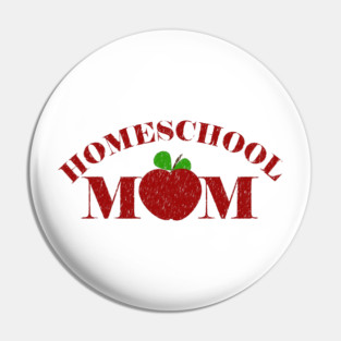 Homeschool Mom Pin