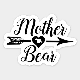 Bobo Mother Bear Sticker