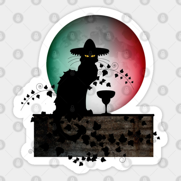 Cinco de Mayo Chat Noir Sticker by HolidayBug