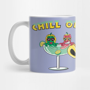 Chill Out Chili Pepper Margarita Mug