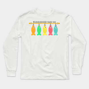 Kodomo-no-hi Koinobori Carp Long Sleeve T-Shirt