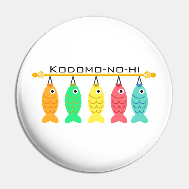 Kodomo-no-hi Koinobori Carp Pin by HolidayBug