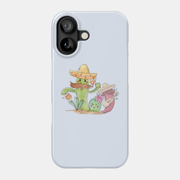 Cactus & Peper Mariachis Phone Case by HolidayBug