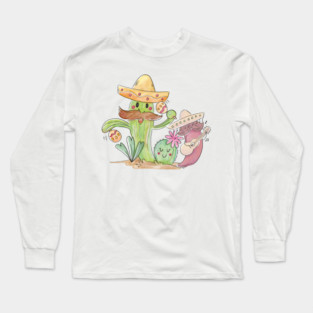 Cactus & Peper Mariachis Long Sleeve T-Shirt