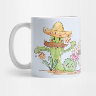 Cactus & Peper Mariachis Mug