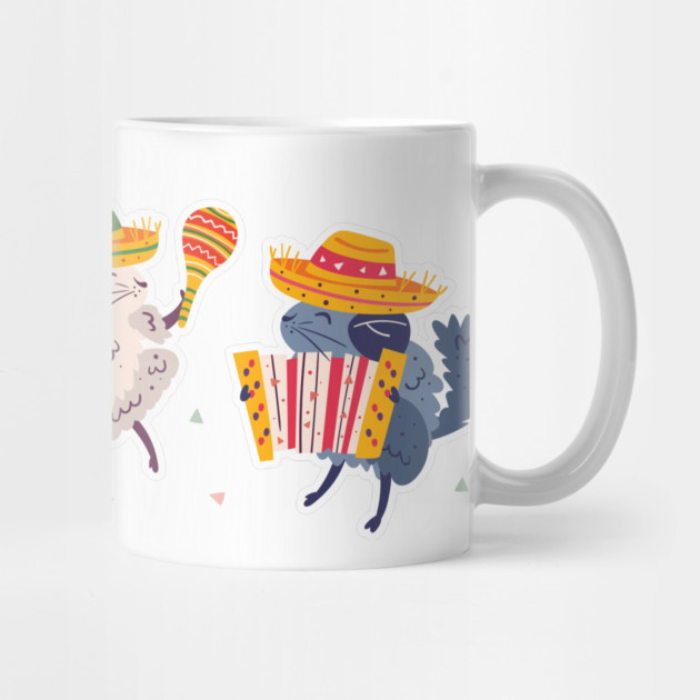 Cinco de Mayo Chinchillas by HolidayBug