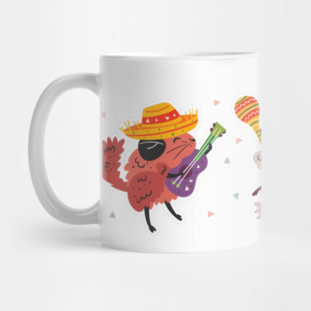 Cinco de Mayo Chinchillas by HolidayBug