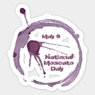 National Moscato Day Sticker
