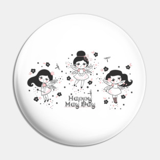 May Day Fairies Pin