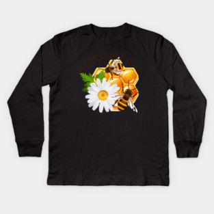 World Bee Day, honey bees Kids Long Sleeve T-Shirt