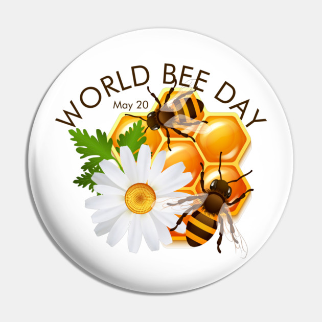 World Bee Day, honey bees Pin by HolidayBug