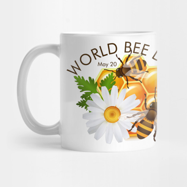 World Bee Day, honey bees by HolidayBug