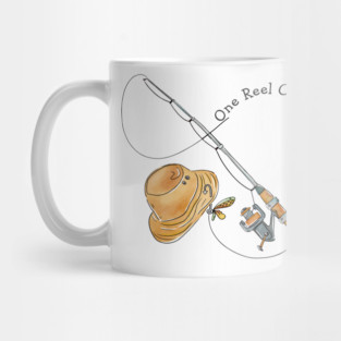 Reel Cool Dad Fishing Pun Mug