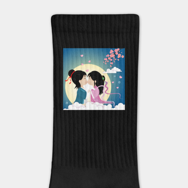 Tanabata Cowherd and Weaver Girl by HolidayBug