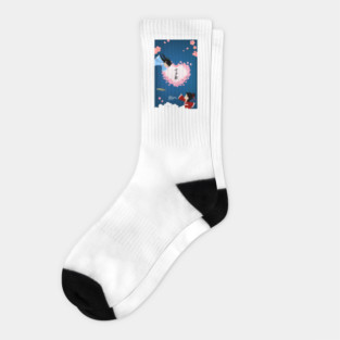 Cowherd and Weaver Girl Tanabata Socks