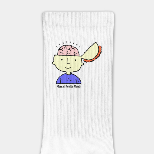 May is Mental Health Month Exposed Brain by HolidayBug