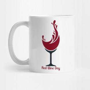 Red Wine Day Mug