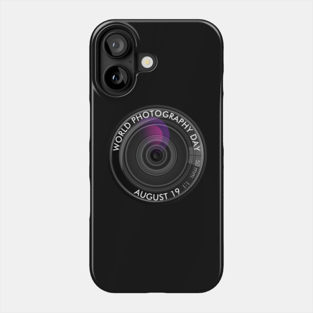 World Photography Day Phone Case by HolidayBug