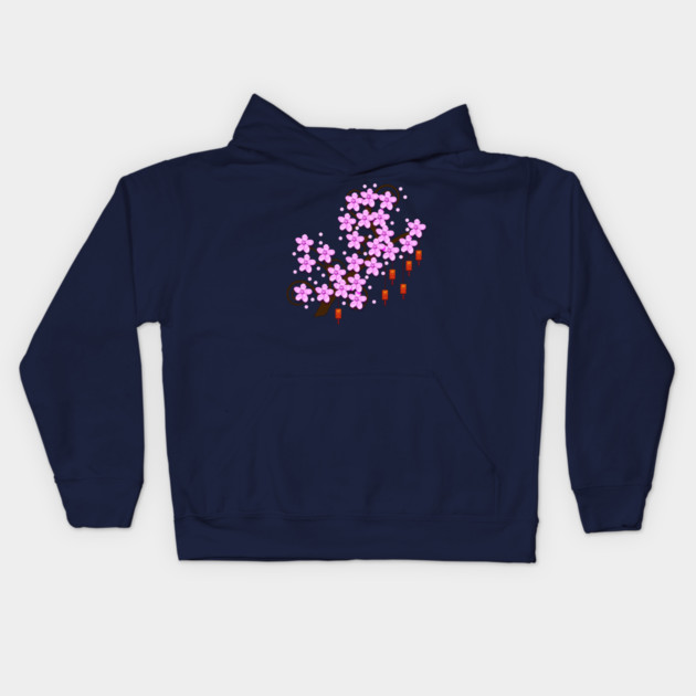Tet Hoa Dao Kids Hoodie by HolidayBug