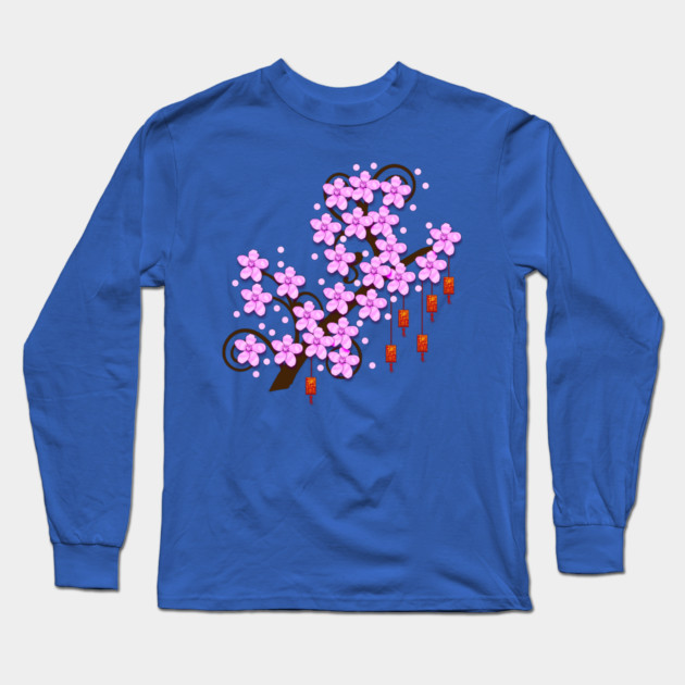 Tet Hoa Dao Long Sleeve T-Shirt by HolidayBug