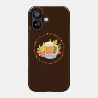 Oktoberfest in the Round Phone Case