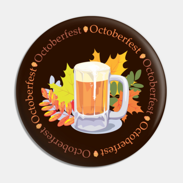 Oktoberfest in the Round Pin by HolidayBug