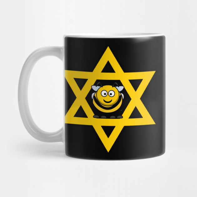 Star of David with a Honey Bee by HolidayBug