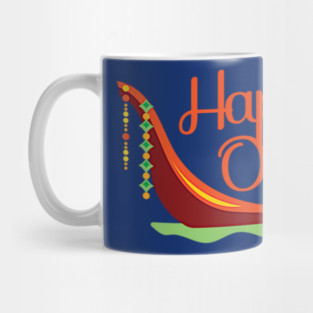 Happy Onam Boat Mug