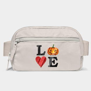 Halloween LOVE with Scary Jack o'lantern Bag