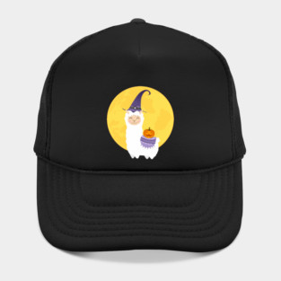 Halloween White Llama Hat