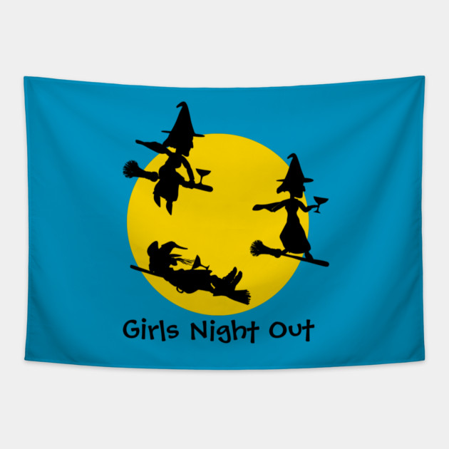 Girls Night Out Tapestry by HolidayBug