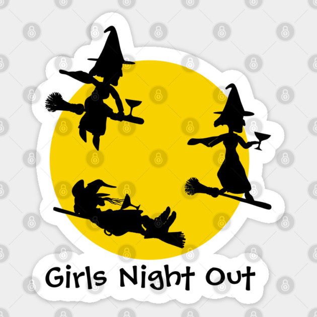 Girls Night Out Sticker by HolidayBug