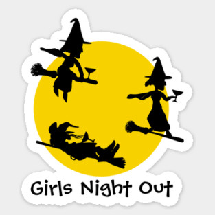 Girls Night Out Sticker