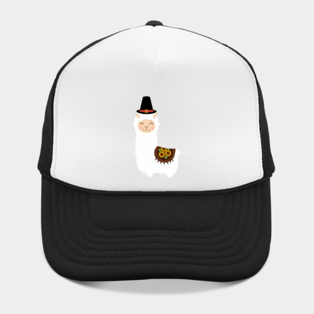 Cute Thanksgiving Llama by HolidayBug