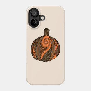 Artsy Hipster Pumpkin Phone Case