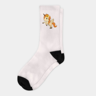 Thanksgiving Unicorn Pegasus Socks