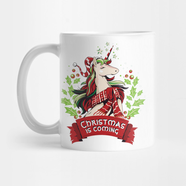 Magical Christmas Unicorn by HolidayBug