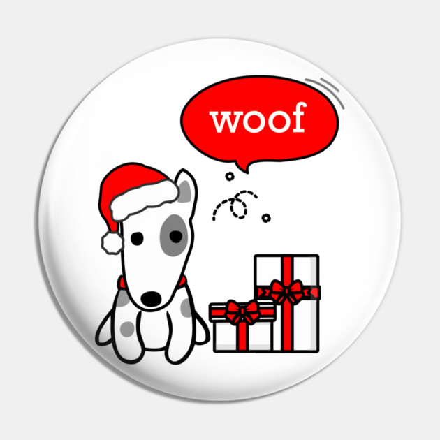 with Presents Christmas Pin by HolidayBug