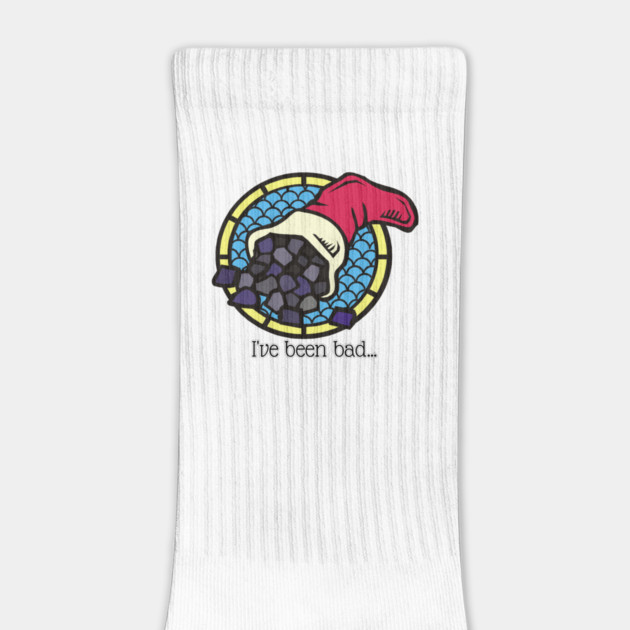 I've been bad, coal stocking by HolidayBug